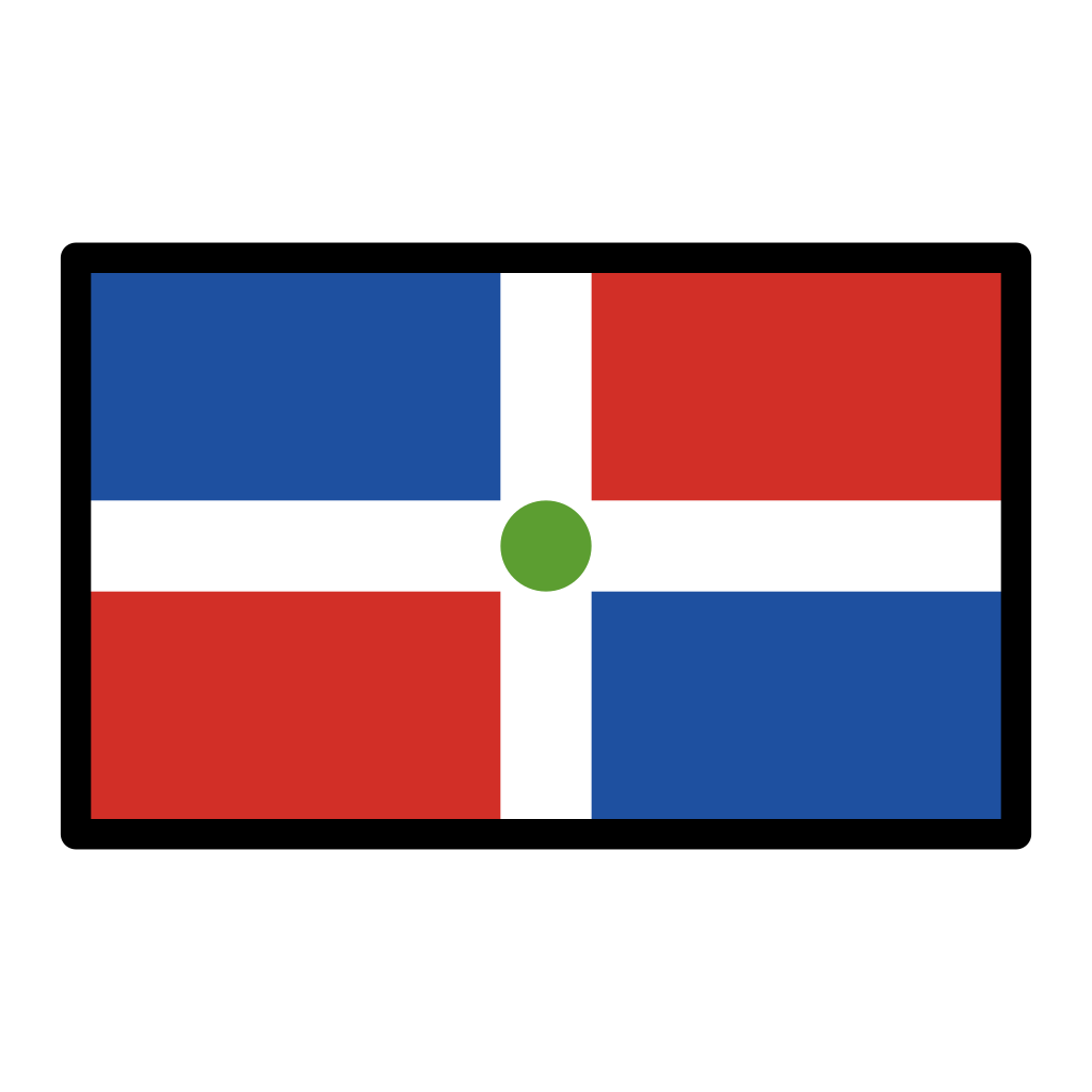 🇩🇴 Flag: Dominican Republic Emoji, DO Flag Emoji
