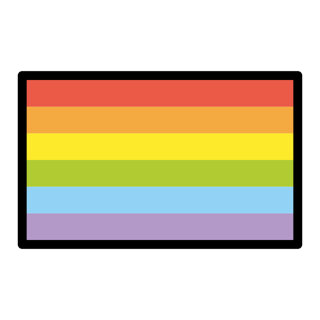 🏳️‍🌈 Rainbow Flag Emoji, Pride Flag Emoji