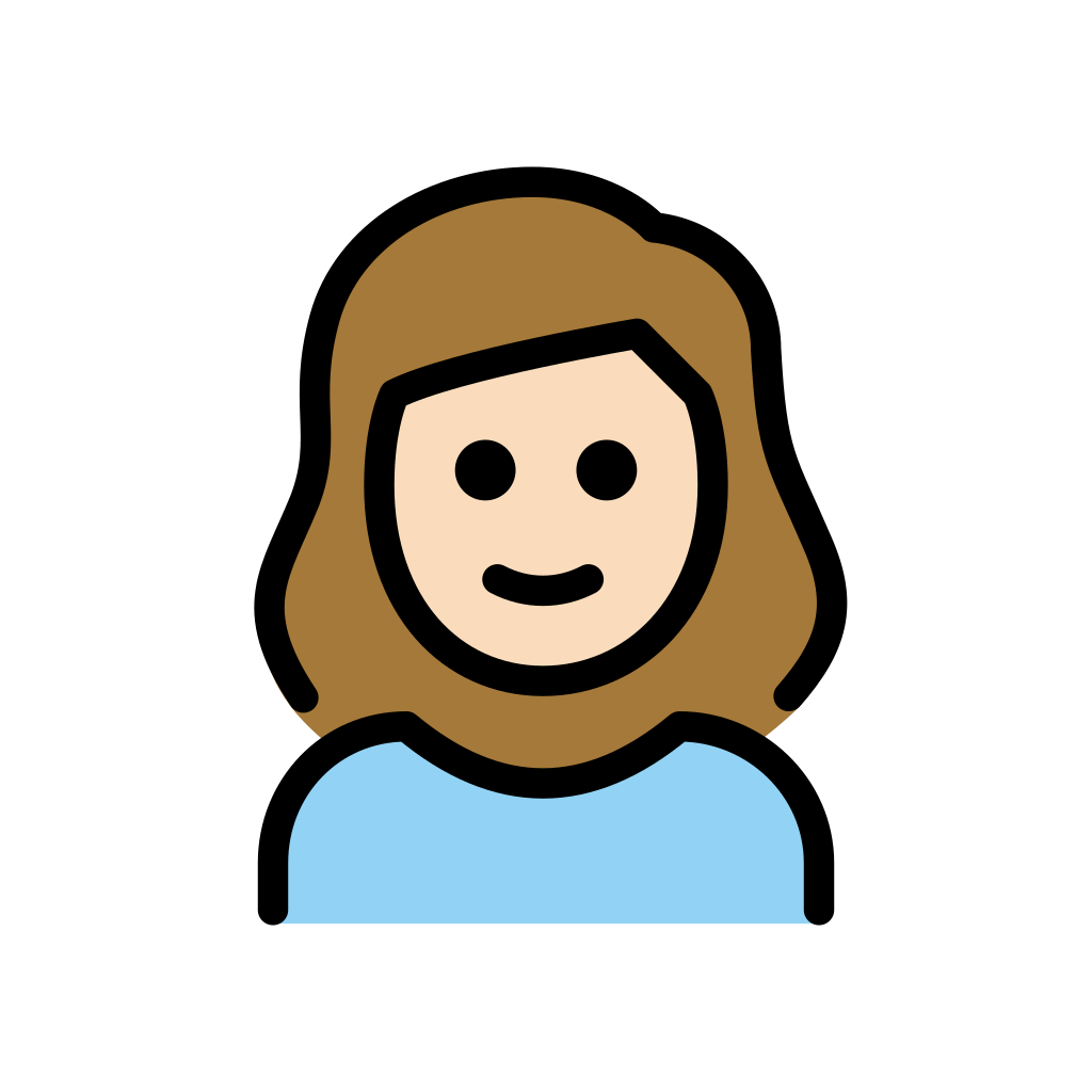 👧🏻 Girl Light Skin Tone Emoji