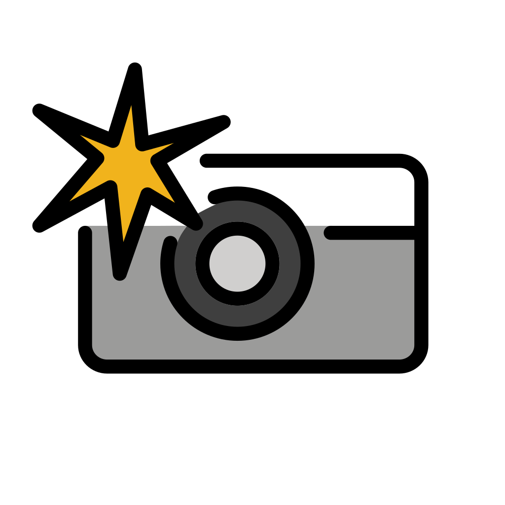 📸 Camera With Flash Emoji
