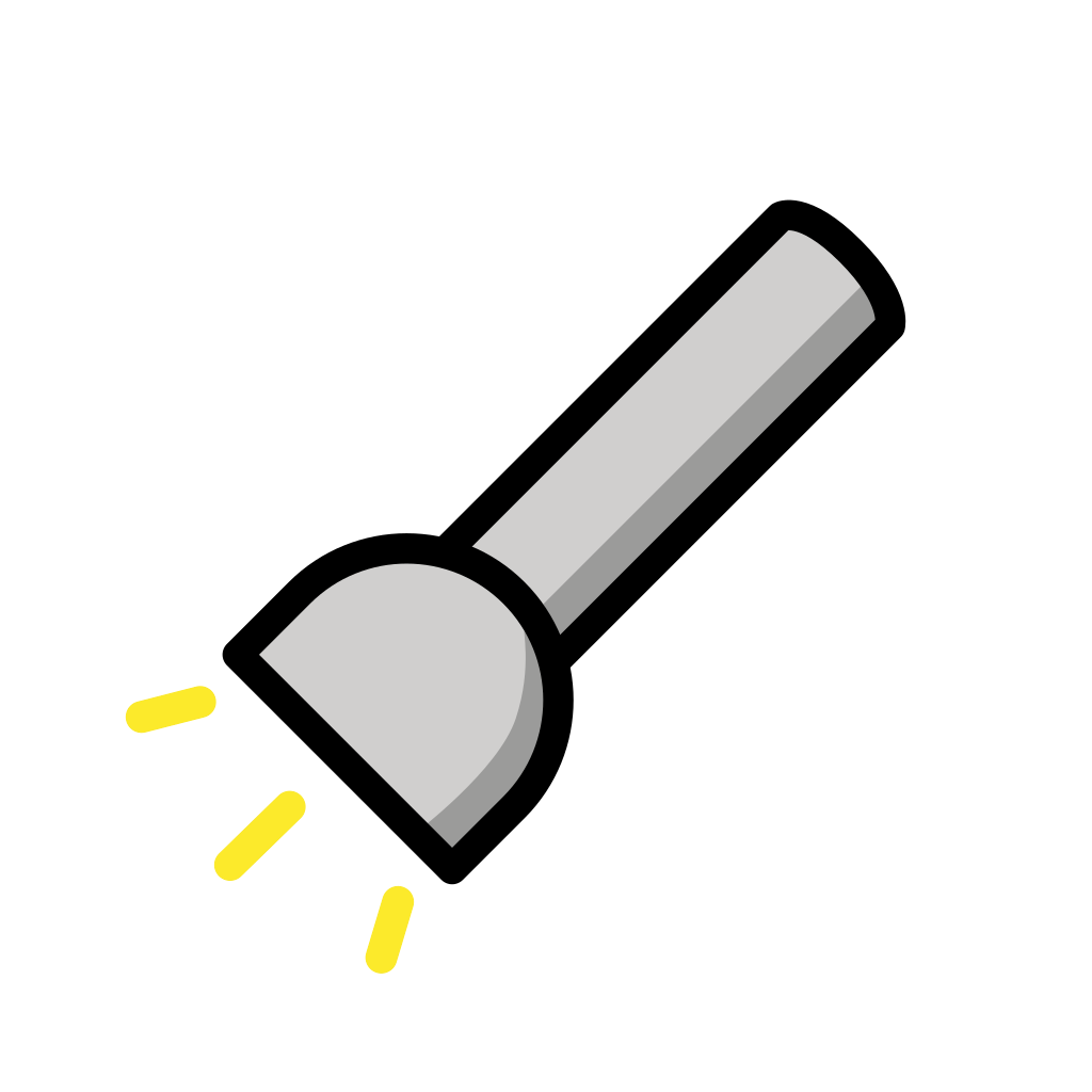 🔦 Flashlight Emoji