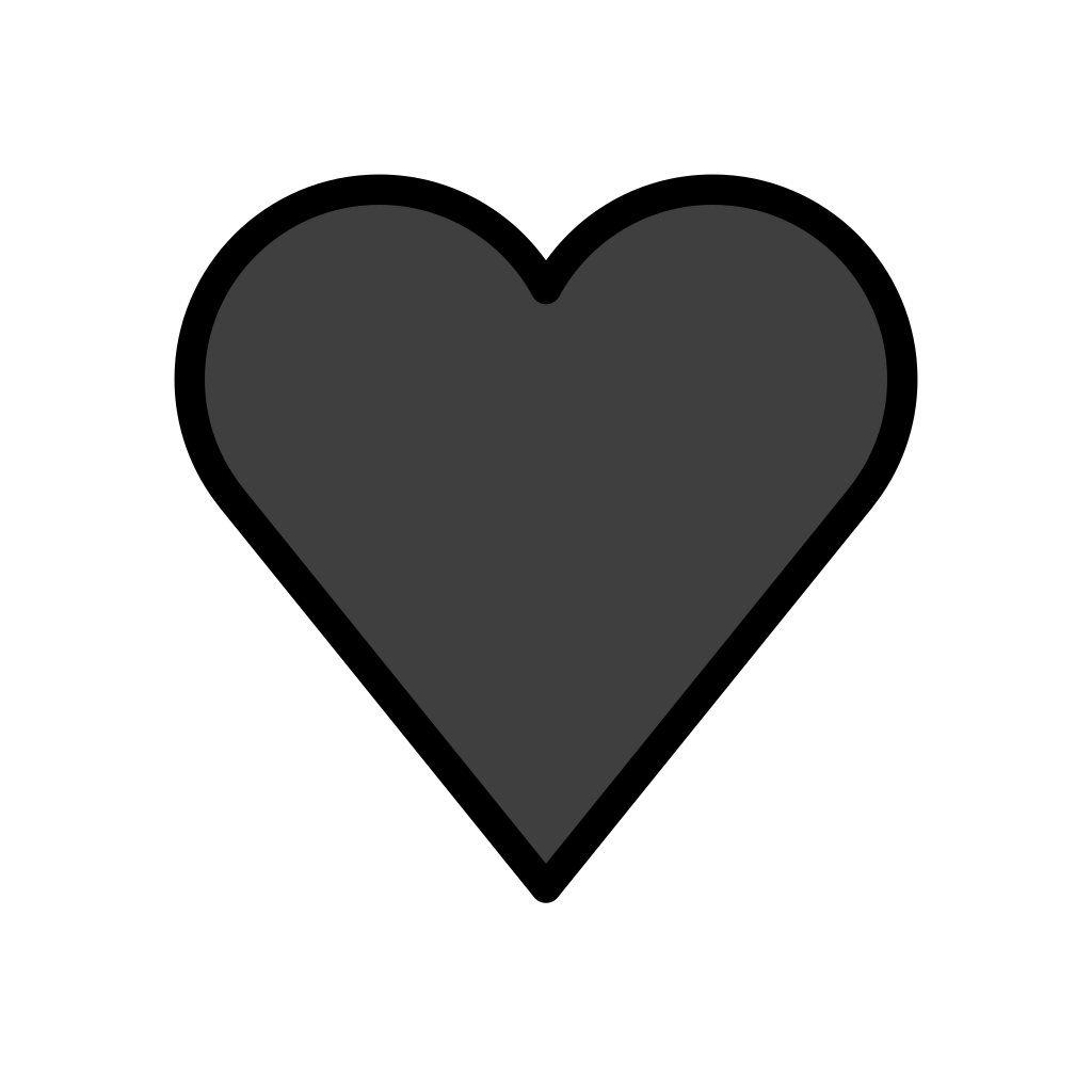 🖤 Coração Preto Emoji