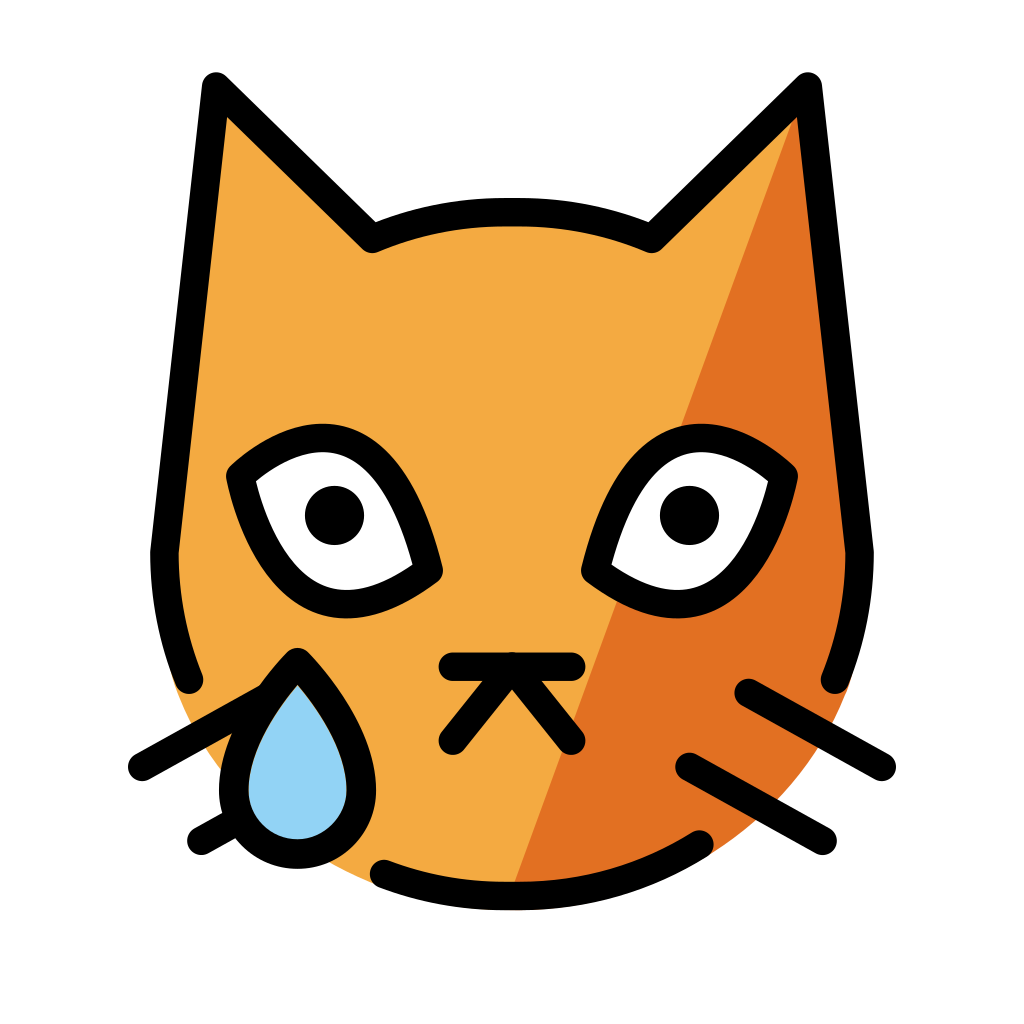 😿 Gato Llorando Emoji