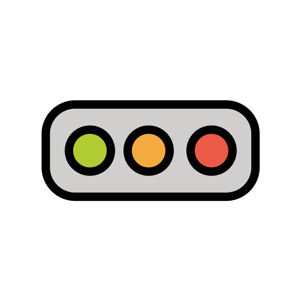 🚥 Horizontal Traffic Light Emoji