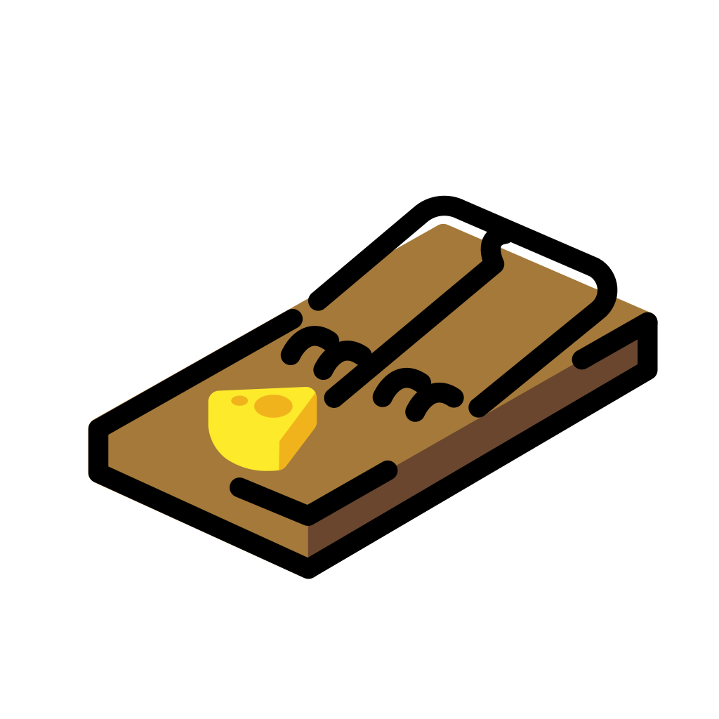 🪤 Mouse Trap Emoji