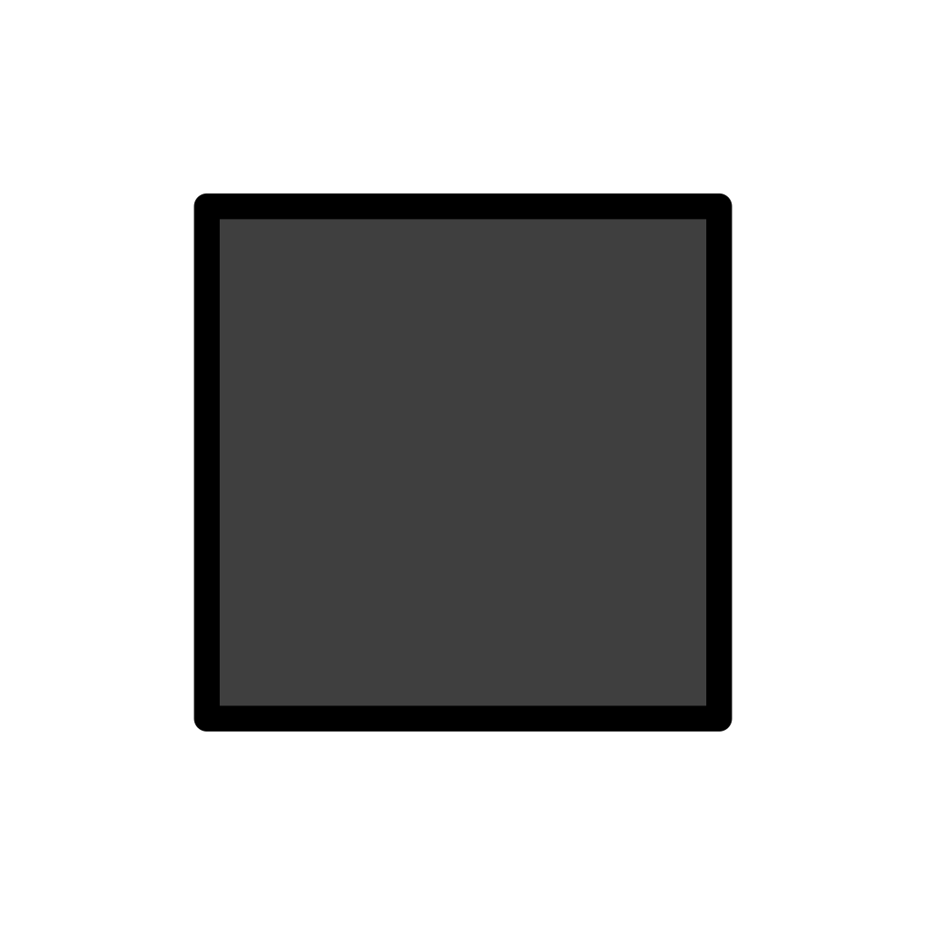 ️ Black Medium Square Emoji
