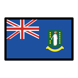  Flag British Virgin Islands Emoji VG Flag Emoji