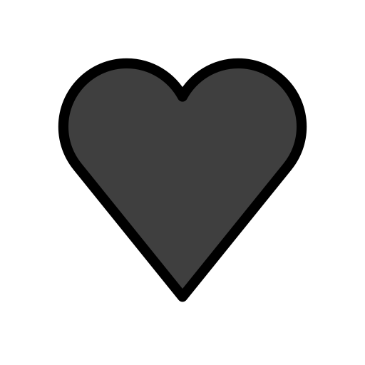 Black Heart PNG