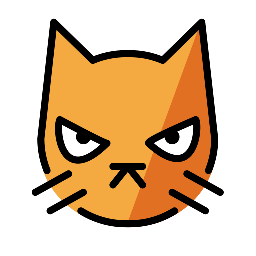 😾 Pouting Cat Emoji — Dictionary of Emoji, Copy & Paste