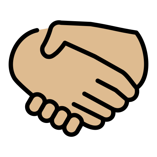 🤝🏻 Handshake: Light Skin Tone Emoji