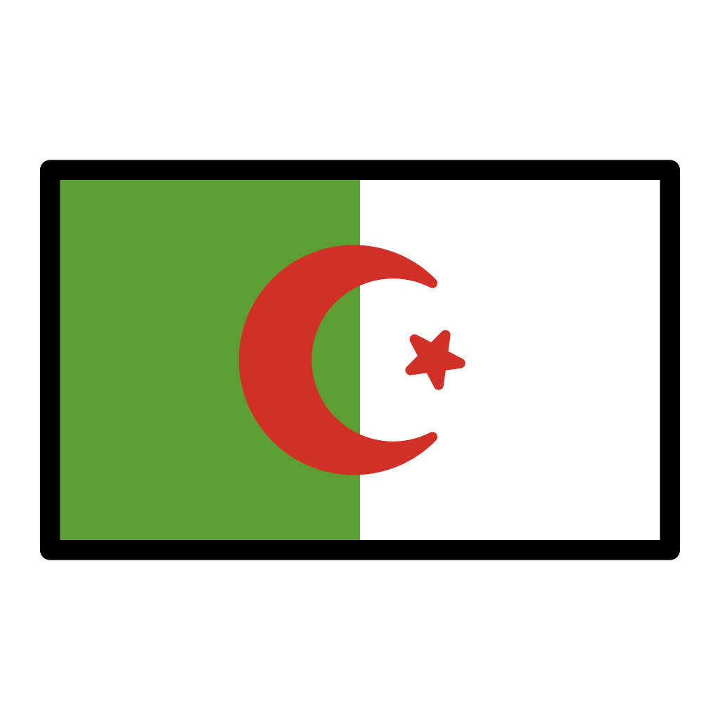 🇩🇿 Drapeau : Algérie Emoji