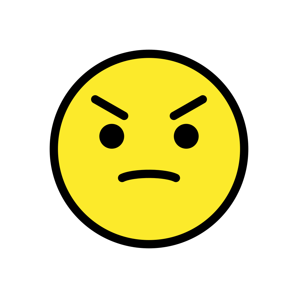  Angry Face Emoji Meaning Usage