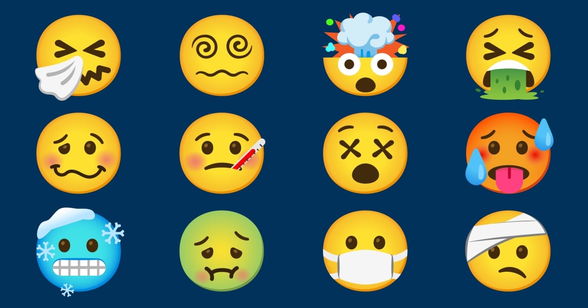 Visages Malades Emojis visages-malades-emojis