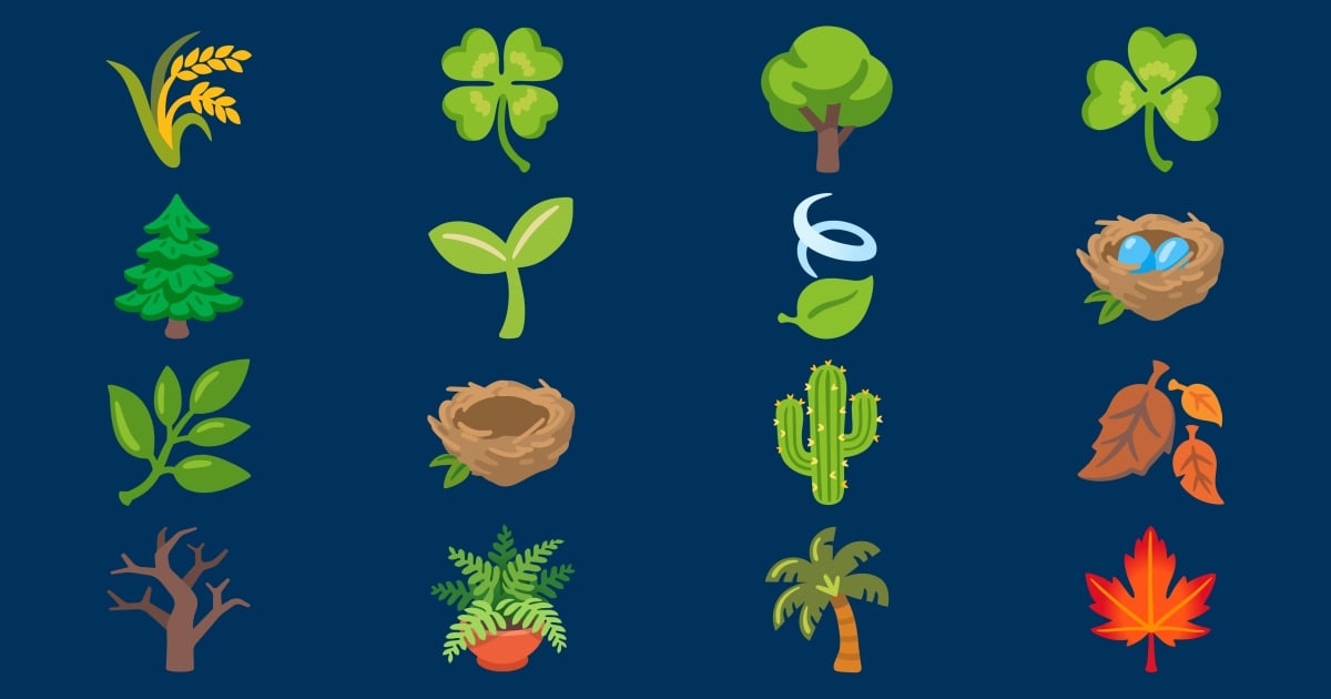 Plants Emojis