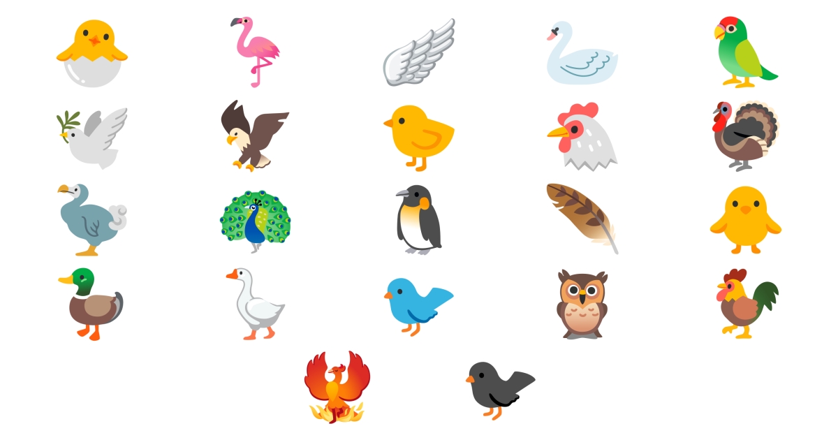 birds-emojis