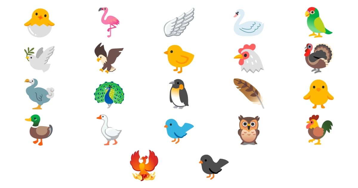 Birds Emojis Birds Emojis
