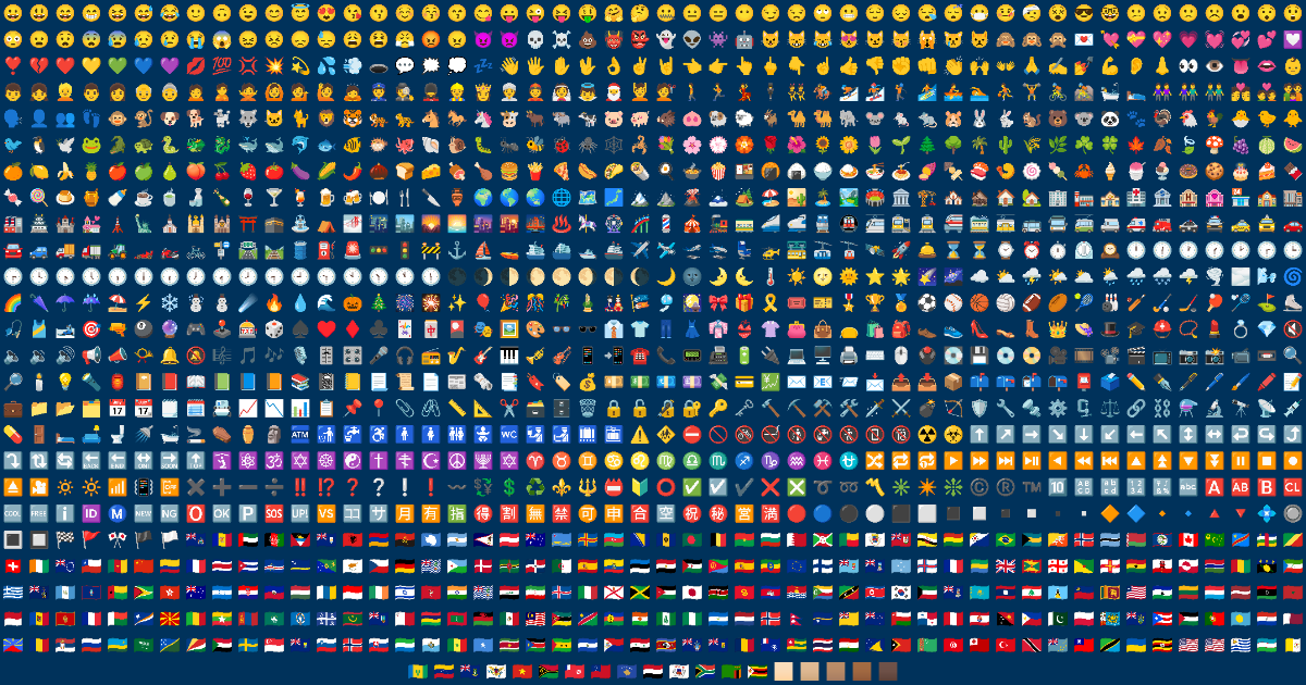 🔢 Emoji 1.0