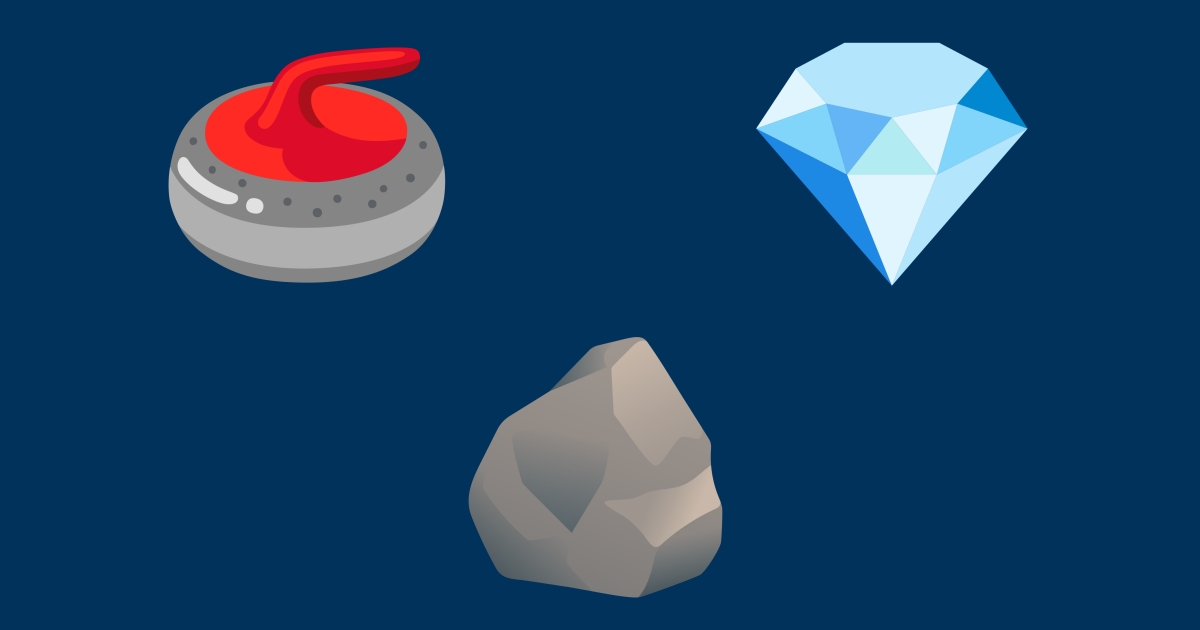 🪨 Stone Emojis 🥌 💎