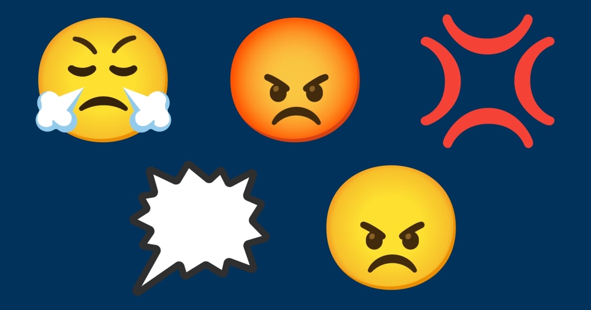 π€ Anger Emojis π‘ π π’ π―οΈ