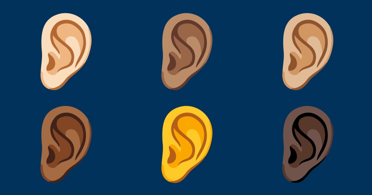 👂 Listening Emojis 👂🏻 👂🏼 👂🏽 👂🏾 👂🏿