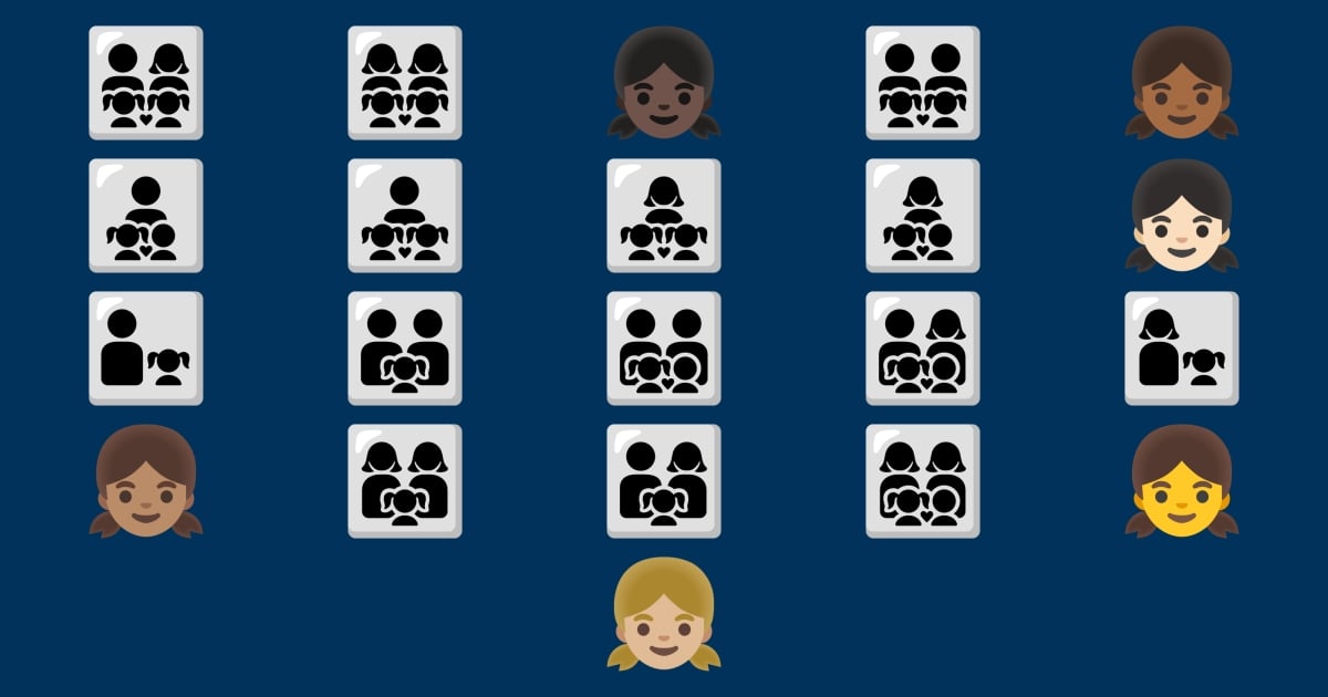 👧 Girl Emojis 👨‍👩‍👧 👨‍👩‍👧‍👦 👨‍👩‍👧‍👧 👨‍👨‍👧 👨‍👨‍👧‍👦 👨‍👨‍👧‍👧