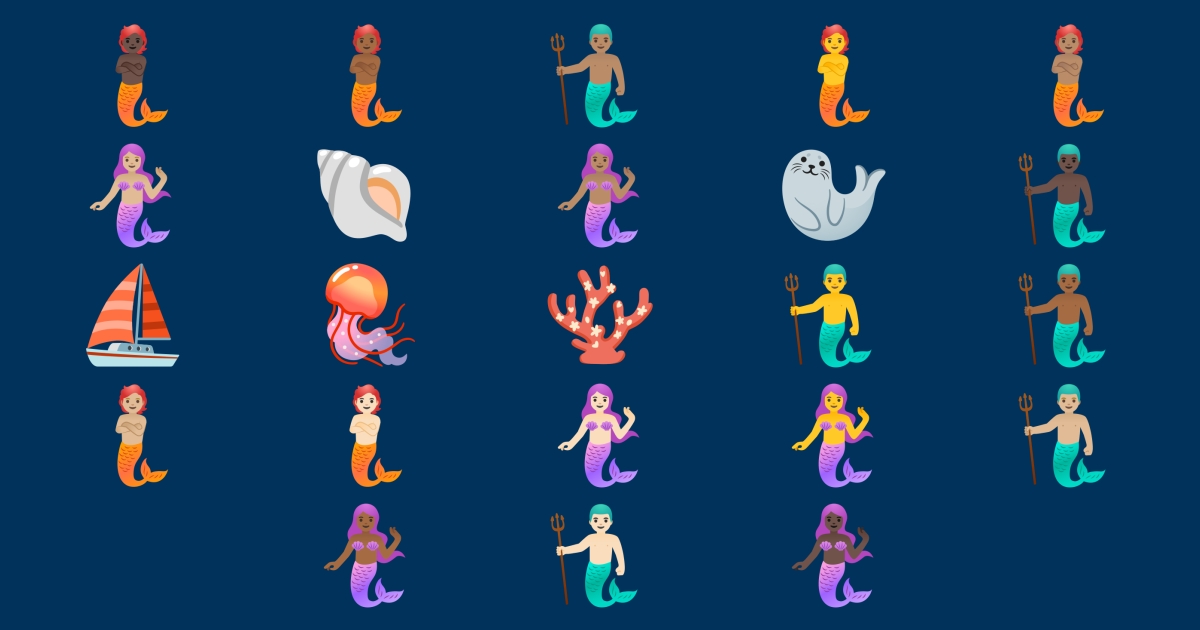 Ocean Emotes π§ Sea Emojis π§ββοΈ π§ββοΈ π¦ π πͺΈ