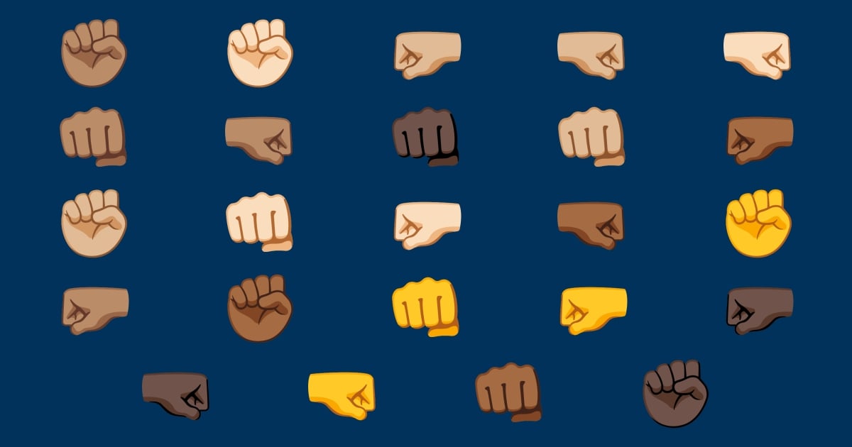Fist Emojis π π€ π€ π» πΌ π½