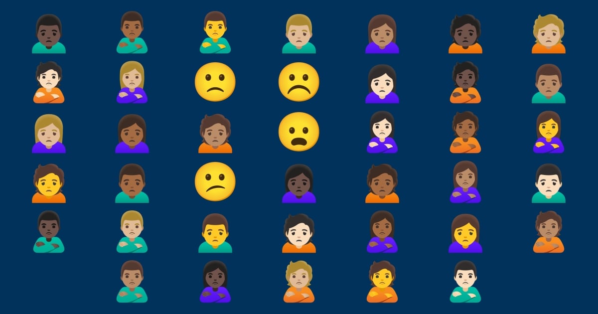 😕 Frown Emojis 🙁 ☹️ 😦 🙍 🙍♂️ 🙍♀️