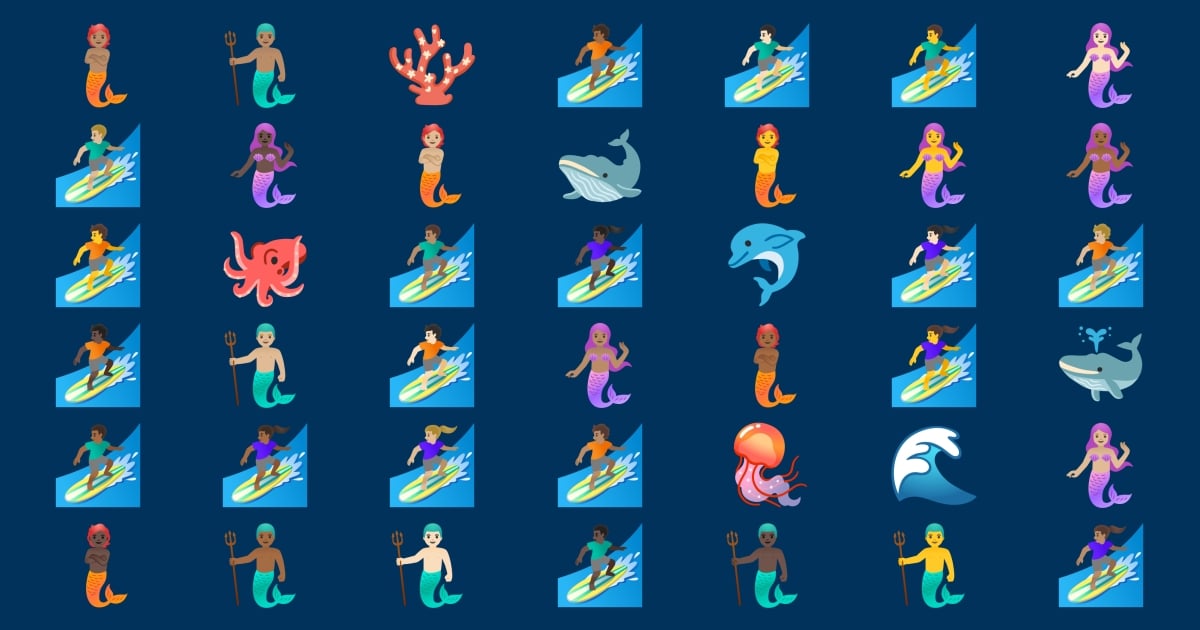 Ocean Emotes π§ Ocean Emojis π§ββοΈ π§ββοΈ π πββοΈ πββοΈ π³