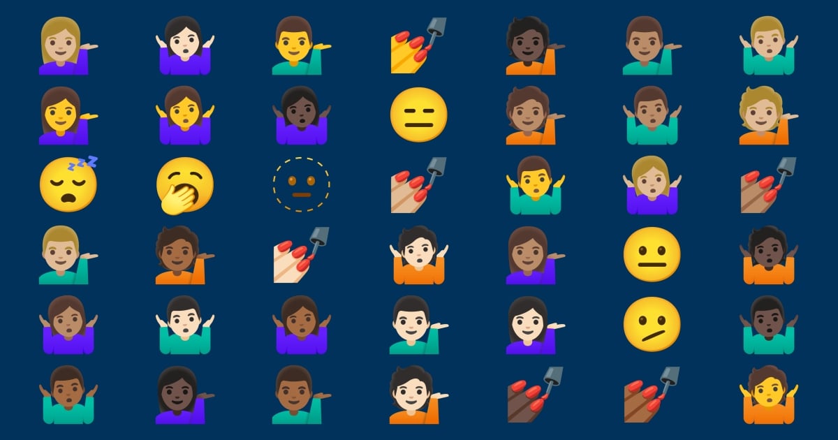 😝 Whatever Emojis 😐 😑 🫥 😒 🙄 😴