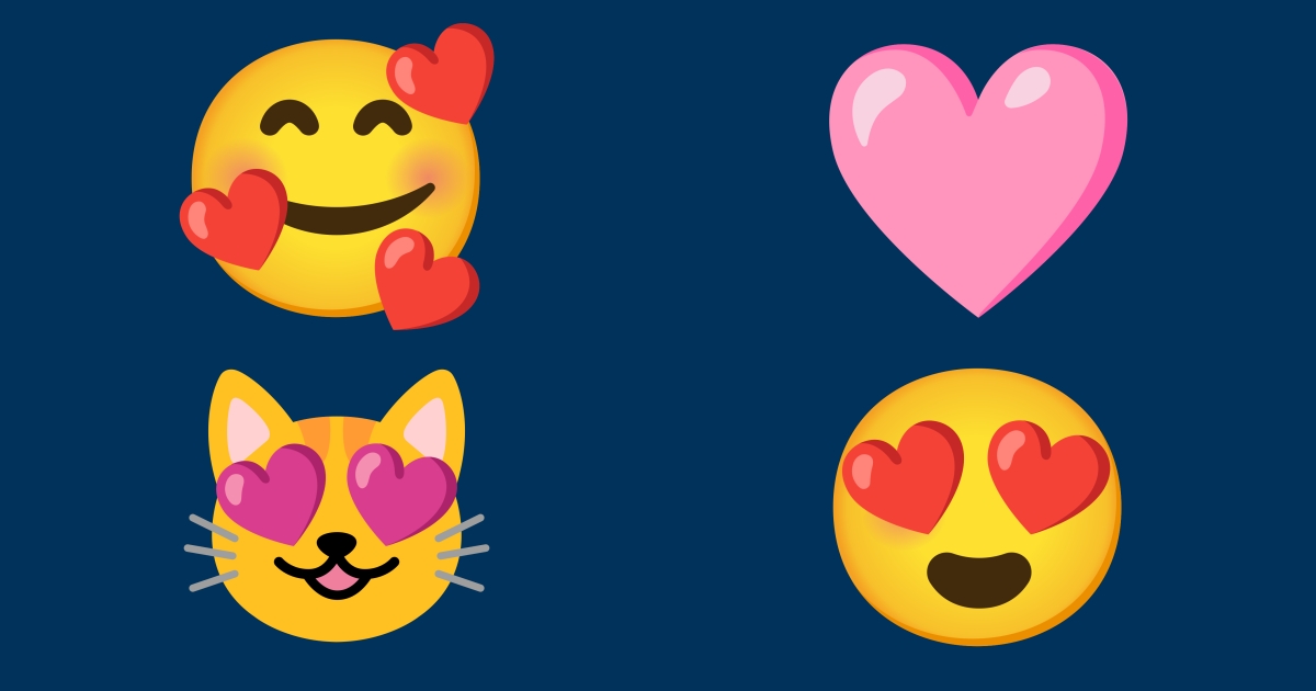 Verliebtes Emoji 👩 👨 Liebespaar: Frau, Mann Emoji