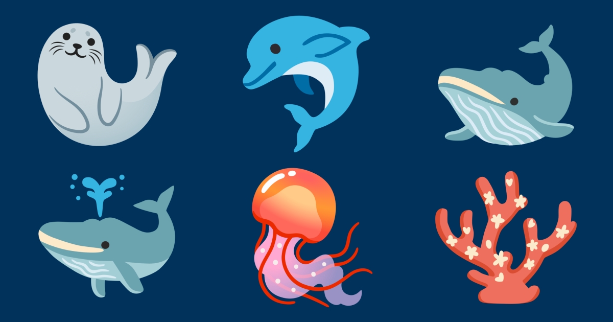 Ocean Emotes π³ Ozean Emojis π π¬ π¦ πͺΈ