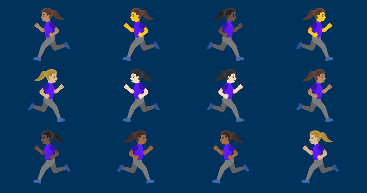 🏃‍♀️ Joggerin Emojis 🏃‍♀️‍ ️ 🏃🏻‍♀️ 🏃🏼‍♀️ 🏃🏽‍♀️ 🏃🏾‍♀️ 🏃🏿‍♀️