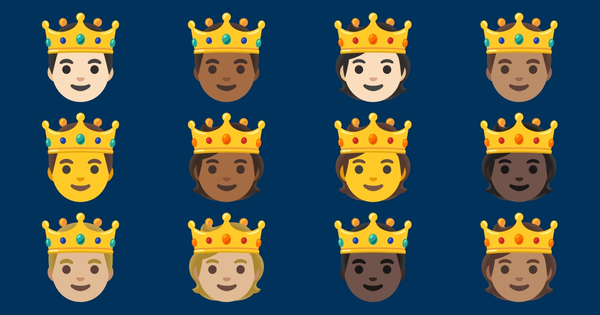 🫅 Prinz Emojis 🤴 🫅🏻 🫅🏼 🫅🏽 🫅🏾 🫅🏿