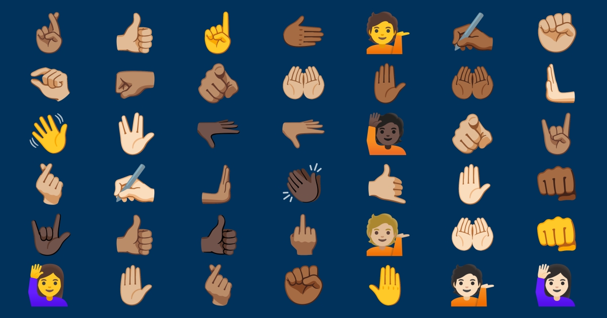 ๐คญ Hand Emojis ๐ซข ๐ ๐ ๐ค ๐๏ธ