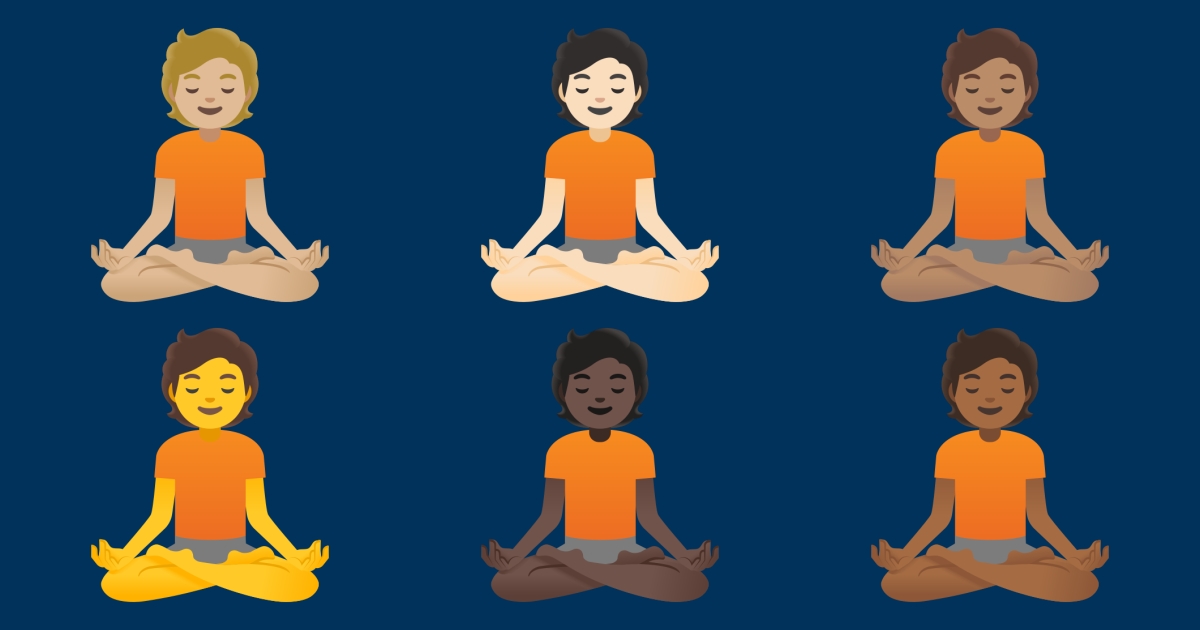 🧘 Relax Emojis 🧘🏻 🧘🏼 🧘🏽 🧘🏾 🧘🏿