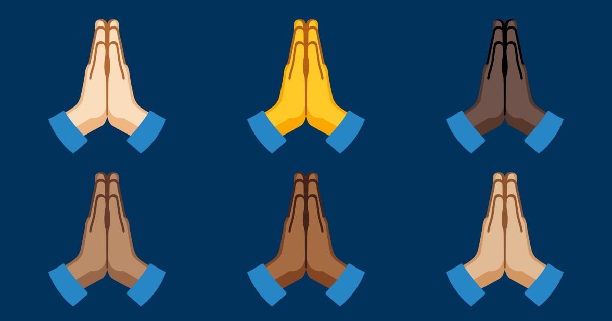 Emogie Merci 🙏 Mains En Prière Emojis 🙏🏻 🙏🏼 🙏🏽 🙏🏾 🙏🏿