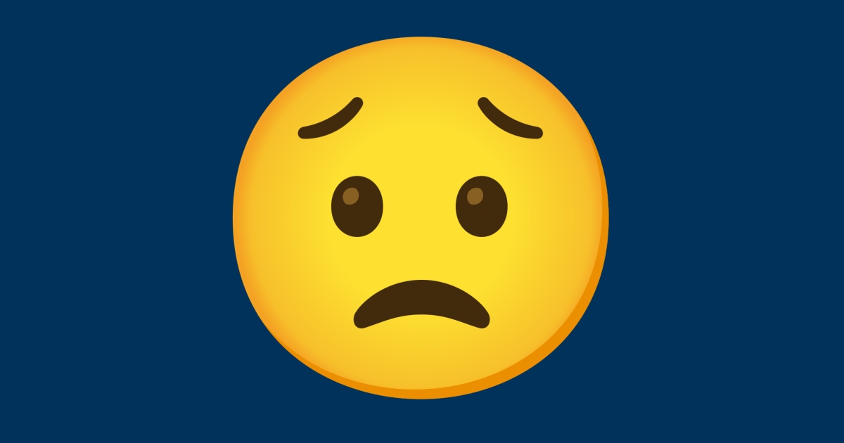 😟 Preoccupazione Emoji