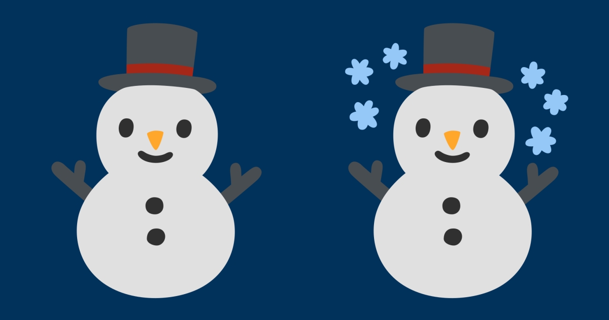 ☃️ Pupazzo Di Neve Emoji ⛄