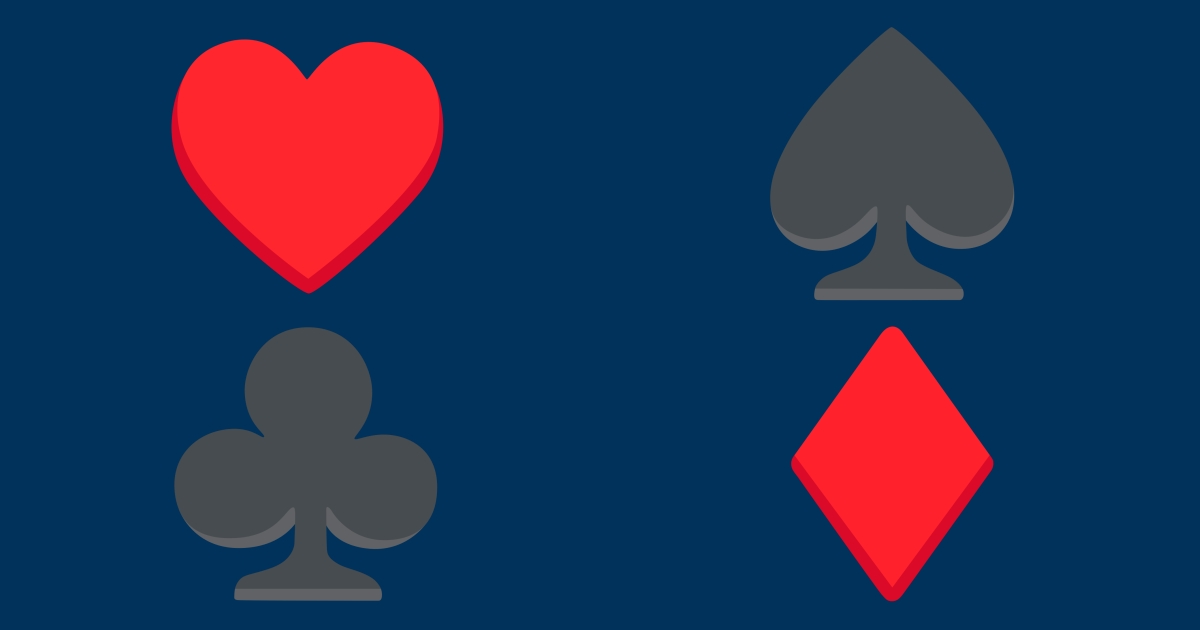 ♠️ Carte Emoji ♥️ ♦️ ♣️