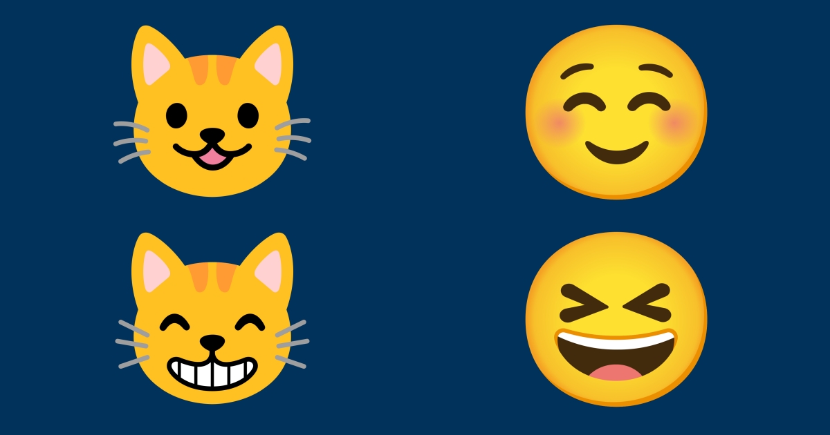 😆 Sorridente Emoji ☺️ 😺 😸
