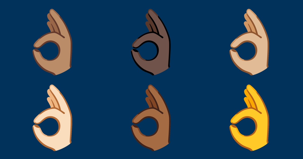 👌 Segno Di OK Emoji 👌🏻 👌🏼 👌🏽 👌🏾 👌🏿