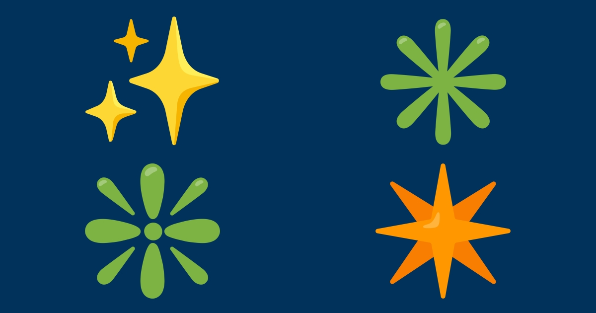 ✨ * Emojis ✳️ ✴️ ❇️