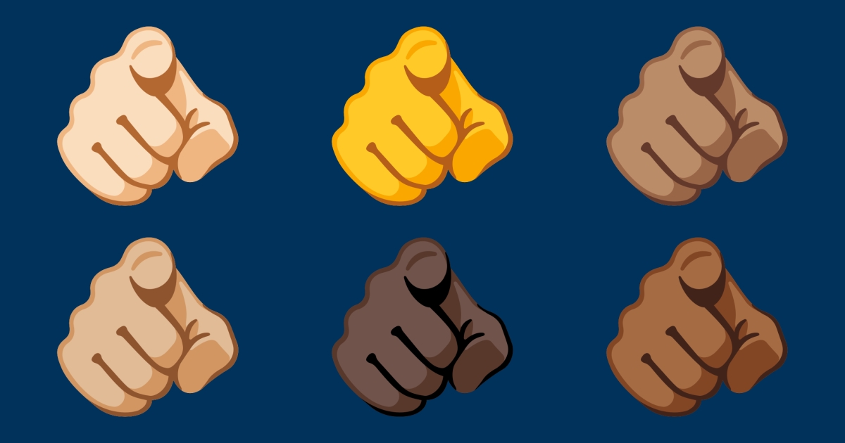 🫵 Tú Emojis 🫵🏻 🫵🏼 🫵🏽 🫵🏾 🫵🏿