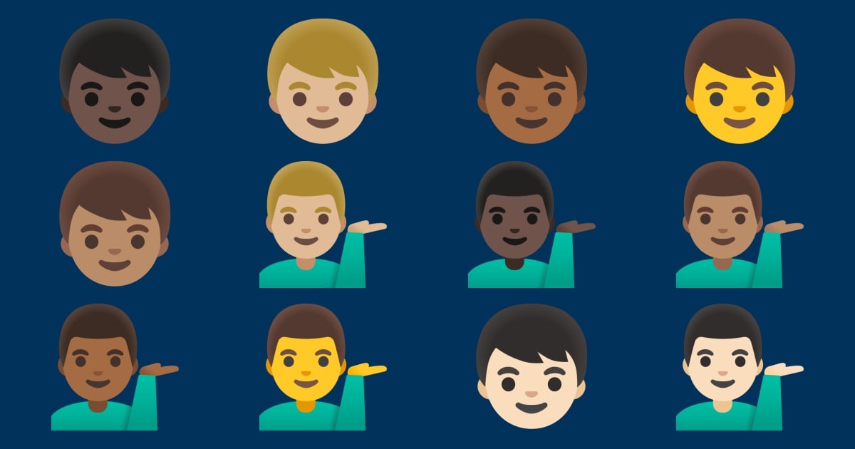 Emoji De Garotinho
