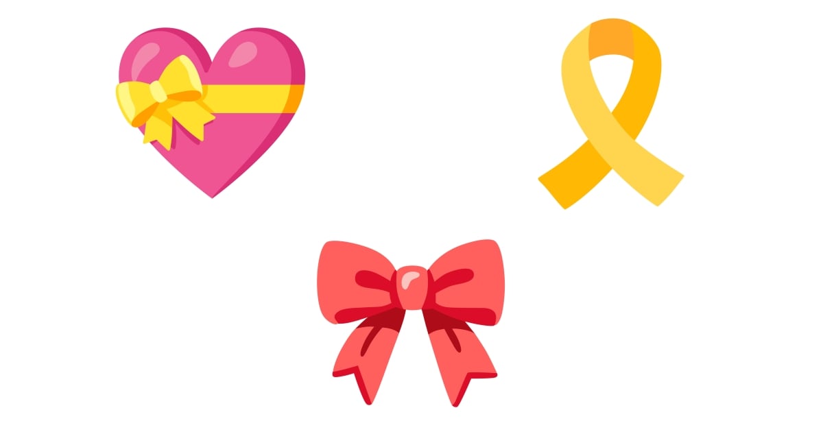 ribbon-emojis