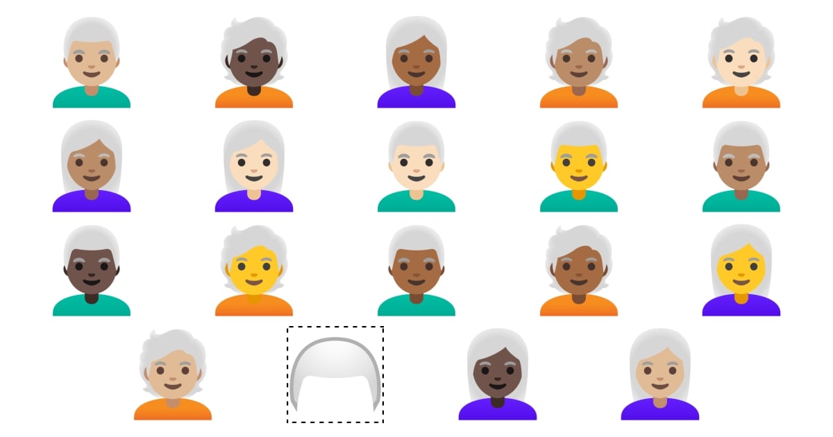 👨‍🦳 White Hair Emojis 👩‍🦳 🧑‍🦳 👨🏻‍🦳 👨🏼‍🦳 👨🏽‍🦳 👨🏾‍🦳