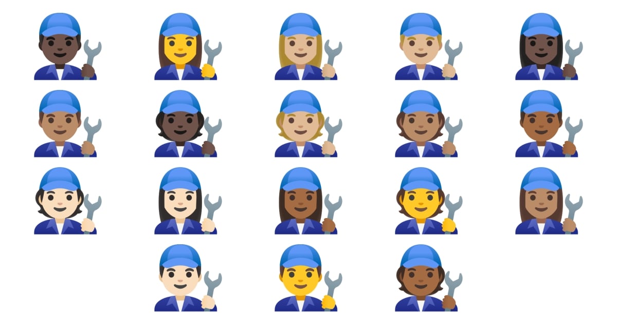 🧑‍🔧 Tradesperson Emojis 👨‍🔧 👩‍🔧 🧑🏻‍🔧 🧑🏼‍🔧 🧑🏽‍🔧 🧑🏾‍🔧