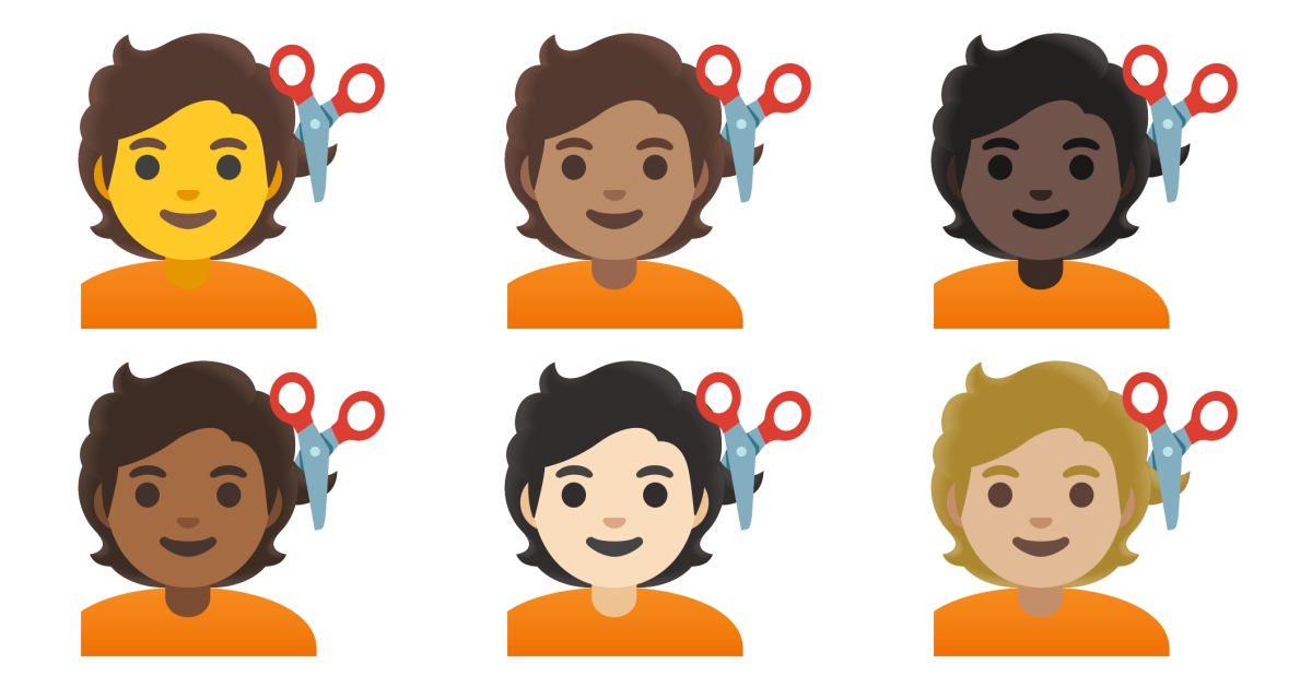 💇 Person Getting Haircut Emojis 💇🏻 💇🏼 💇🏽 💇🏾 💇🏿