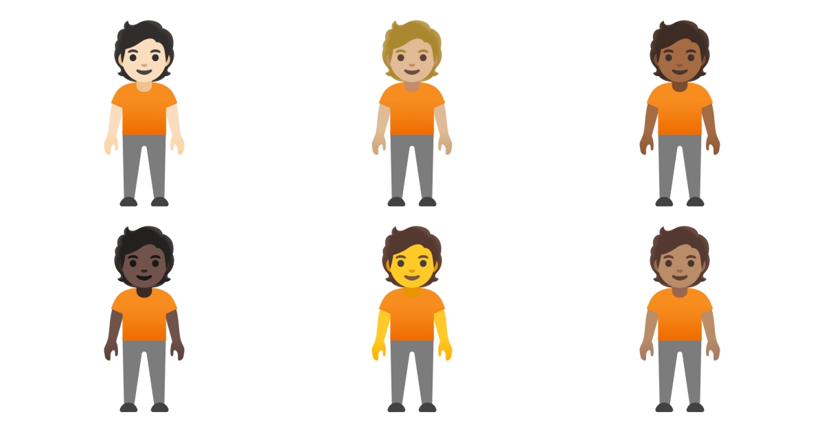 🧍 Stand Emojis 🧍🏻 🧍🏼 🧍🏽 🧍🏾 🧍🏿